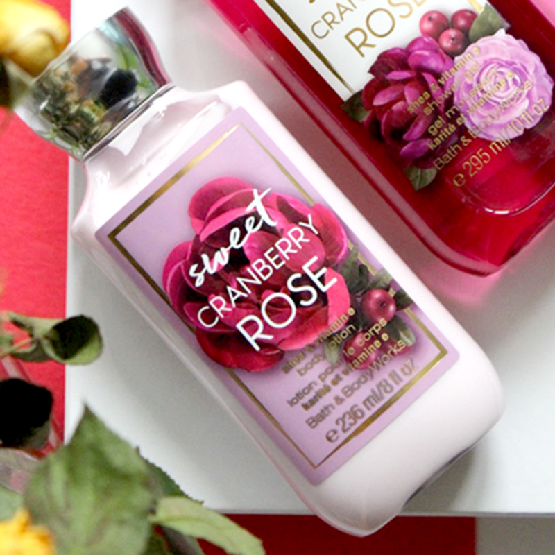 Sweet Cranberry Rose Body Lotion